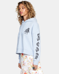 4 The Good And Bad - Sweat à capuche court pour Femme  Z3HORKRVF1 RVCA