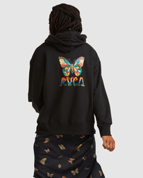 1 Melissa Grisancich - Sudadera con capucha para Mujer Negro Z3HORLRVF1 RVCA