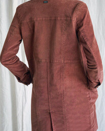 12 Camille Rowe Paradis - Coat for Women Brown Z3JKRJRVF1 RVCA