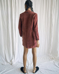 11 Camille Rowe Paradis - Coat for Women Brown Z3JKRJRVF1 RVCA