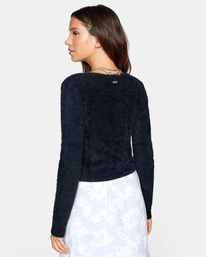 5 Clueless - Cardigan for Women White Z3JPRERVF1 RVCA