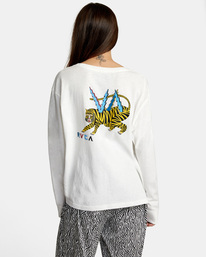 1 Matt Leines Tiger - Long Sleeve T-Shirt for Women  Z3LSRDRVF1 RVCA