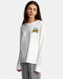 4 Matt Leines Tiger - Long Sleeve T-Shirt for Women  Z3LSRDRVF1 RVCA