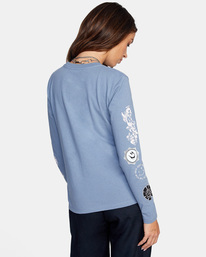 5 Mash Up - Long Sleeve T-Shirt for Women  Z3LSRERVF1 RVCA
