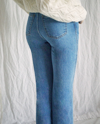 3 Camille Rowe Livin' - Jeans a vita alta da Donna  Z3PNRBRVF1 RVCA