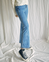 5 Camille Rowe Livin' - Jeans a vita alta da Donna  Z3PNRBRVF1 RVCA