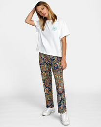 3 Weekend Stretch - Chinos for Women Blue Z3PTRERVF1 RVCA