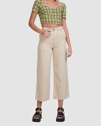 8 Fresh Prince - Pantalon pour Femme Jaune Z3PTRORVF1 RVCA