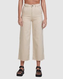 9 Fresh Prince - Pantalon pour Femme Jaune Z3PTRORVF1 RVCA