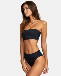 3 Solid High Rise - Braguita de bikini con cobertura reducida  para Mujer  Z3SBRNRVF1 RVCA