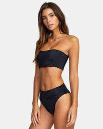 4 Solid High Rise - Braguita de bikini con cobertura reducida  para Mujer  Z3SBRNRVF1 RVCA