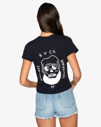 1 Benjamin JeanJean Benj Skull - T-Shirt for Women  Z3SSRCRVF1 RVCA