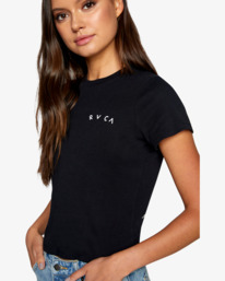 2 Benjamin JeanJean Benj Skull - T-Shirt for Women  Z3SSRCRVF1 RVCA