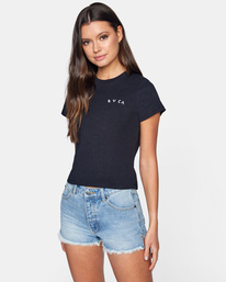 0 Benjamin JeanJean Benj Skull - T-Shirt for Women  Z3SSRCRVF1 RVCA