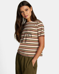 4 Balance VA - T-shirt pour Femme  Z3SSRERVF1 RVCA