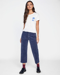 3 Join Us - Maglietta da Donna  Z3SSRORVF1 RVCA