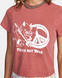 2 Peace Not War - T-Shirt for Women  Z3SSSDRVF1 RVCA