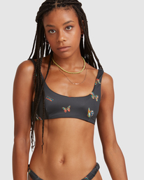 2 Melissa Grisancich Flutter Bralette - Haut de bikini pour Femme  Z3STRWRVF1 RVCA