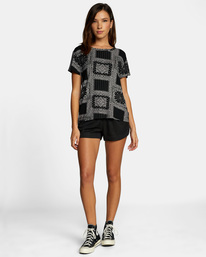 3 Recess 3 - T-Shirt for Women White Z3TPRIRVF1 RVCA