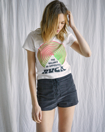 0 Camille Rowe - Shorts for Women Black Z3WKRCRVF1 RVCA