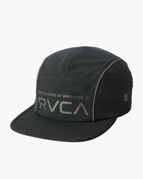 7 Yogger - Gorra para Hombre Negro Z4CPDBRVF1 RVCA