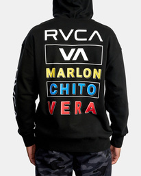 1 Chito Patch - Sudadera con Capucha para Hombre  Z4HODBRVF1 RVCA