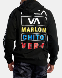 7 Chito Patch - Sudadera con Capucha para Hombre  Z4HODBRVF1 RVCA