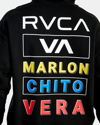 5 Chito Patch - Sudadera con Capucha para Hombre  Z4HODBRVF1 RVCA