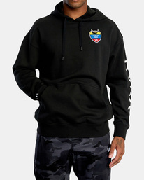 0 Chito Patch - Sudadera con Capucha para Hombre  Z4HODBRVF1 RVCA