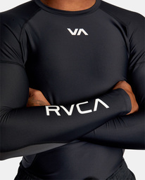 8 Compression - Long Sleeve Sports Top for Men  Z4KTMERVF1 RVCA