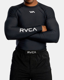 10 Compression - Long Sleeve Sports Top for Men  Z4KTMERVF1 RVCA