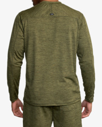 1 C-able - Long Sleeve T-Shirt for Men Green Z4LSDARVF1 RVCA