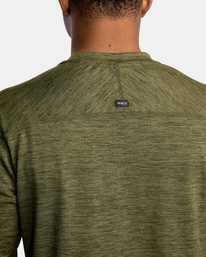5 C-able - Long Sleeve T-Shirt for Men Green Z4LSDARVF1 RVCA