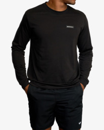 9 Icon - Long Sleeve T-Shirt for Men  Z4LSMARVF1 RVCA