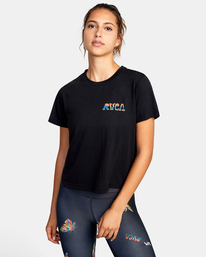 0 Melissa Grisancich Flutter - T-Shirt for Women  Z4SSDERVF1 RVCA