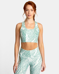 1 VA Essential - Sports Bra for Women Green Z4UNWARVF1 RVCA