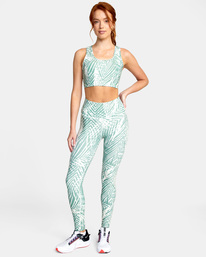 3 VA Essential - Sports Bra for Women Green Z4UNWARVF1 RVCA
