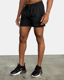 5 Yogger 15" - Performance Shorts for Men Black Z4WKDCRVF1 RVCA