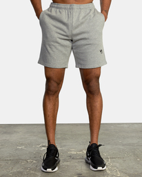 11 VA Essential Sweatshort - Short pour Homme Gris Z4WKMCRVF1 RVCA