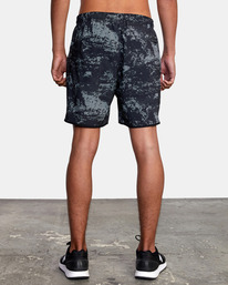 3 Yogger Stretch - Elasticated Waist Shorts for Men Blue Z4WKMGRVF1 RVCA