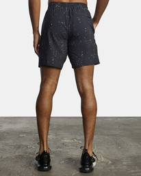 1 Yogger Stretch - Bermuda con vita elasticizzata da Uomo Black Z4WKMGRVF1 RVCA