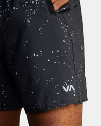 2 Yogger Stretch - Bermuda con vita elasticizzata da Uomo Black Z4WKMGRVF1 RVCA