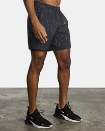 5 Yogger Stretch - Bermuda con vita elasticizzata da Uomo Black Z4WKMGRVF1 RVCA