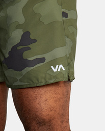 4 VA Sport Yogger IV - Performance Shorts for Men Green Z4WKMHRVF1 RVCA