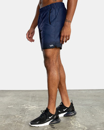 3 VA Sport Yogger IV - Performance Shorts for Men Blue Z4WKMHRVF1 RVCA