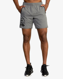 6 VA Sport Yogger IV - Short performance pour Homme Noir Z4WKMHRVF1 RVCA