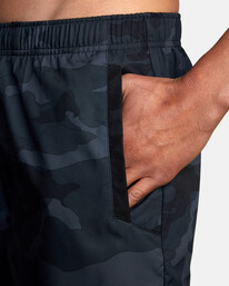 4 VA Sport Yogger IV - Performance Shorts for Men Brown Z4WKMHRVF1 RVCA