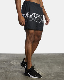 5 VA Sport Yogger IV - Short performance pour Homme Noir Z4WKMHRVF1 RVCA