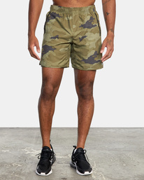 2 VA Sport Yogger IV - Bermuda performance voor Uomo Green Z4WKMHRVF1 RVCA