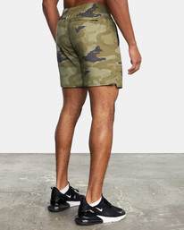 6 VA Sport Yogger IV - Bermuda performance voor Uomo Green Z4WKMHRVF1 RVCA